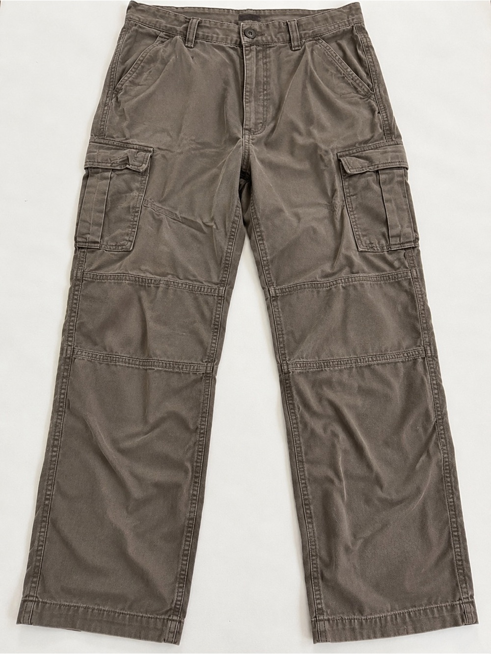 H&M Men's Cargo Pants in Olive Brown